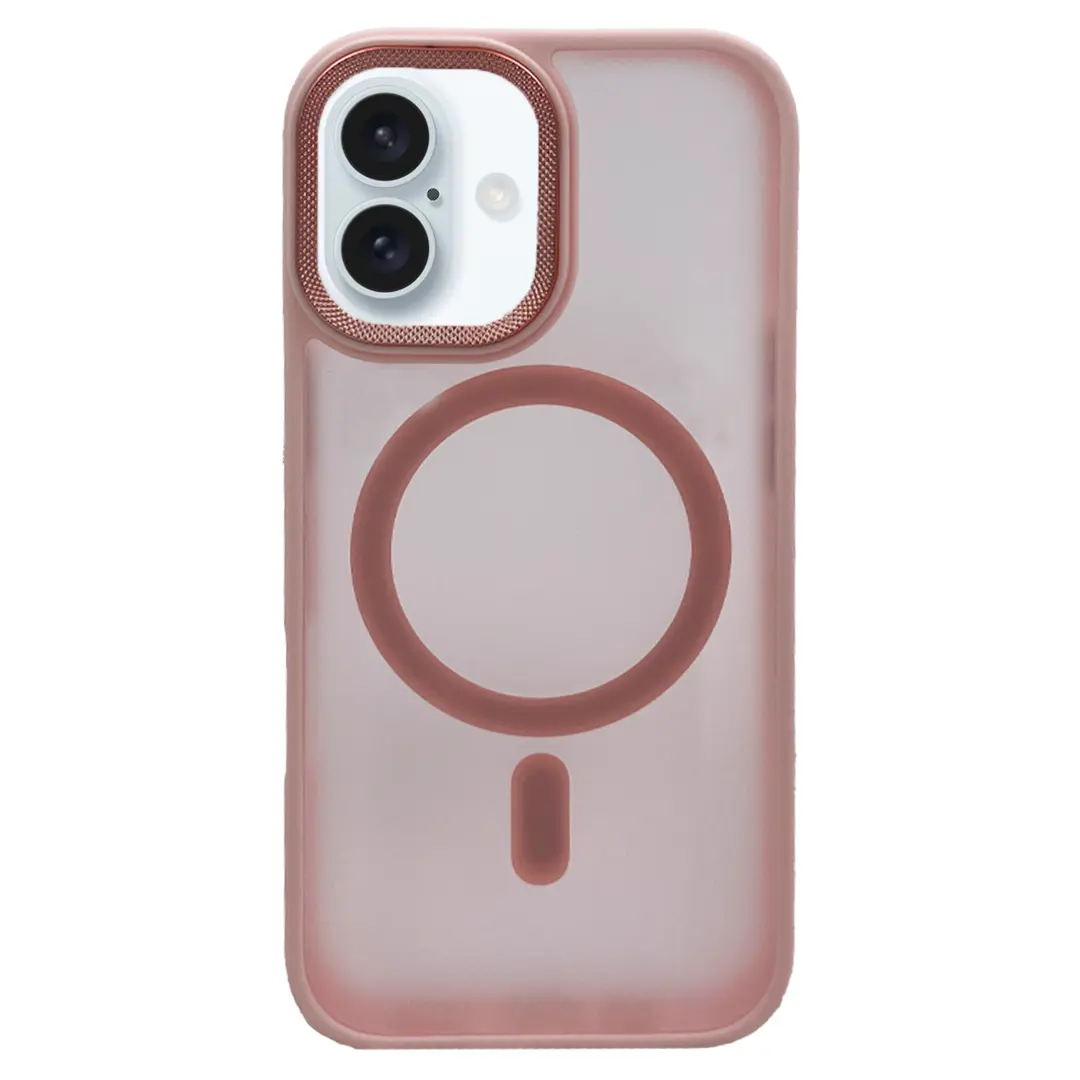 iPhone 17 MagSafe Cam Smoke Twotone Eco Case Pink